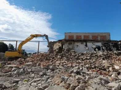 Demolice ČOV Březhrad